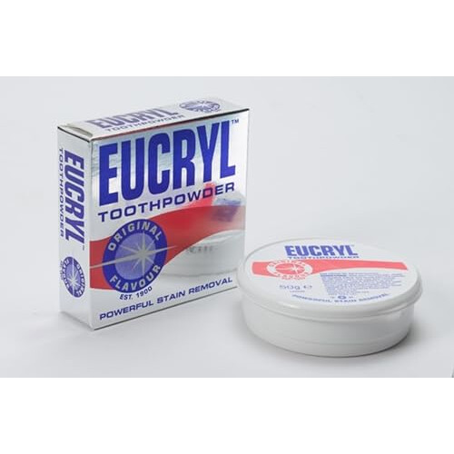 Eucryl Original Flavour Toothpowder - Stain Remover, 50g 1