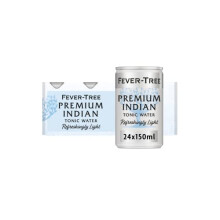 Fever-Tree Refreshingly Light Indian Tonic Water, 150ml, 8 Count (Pack of 3) (Total 24 cans)