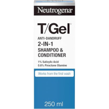 Neutrogena T/Gel 2 in 1 Anti-Dandruff Shampoo/Conditioner, 250ml