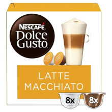 NESCAFÉ Dolce Gusto Latte Macchiato Coffee Pods - total of 48 Latte Macchiato Coffee Pods - (3 Packs)