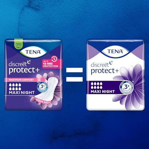 Tena TENA Discreet Maxi Night Pads - 48 Count, Incontinence, Night Time 2