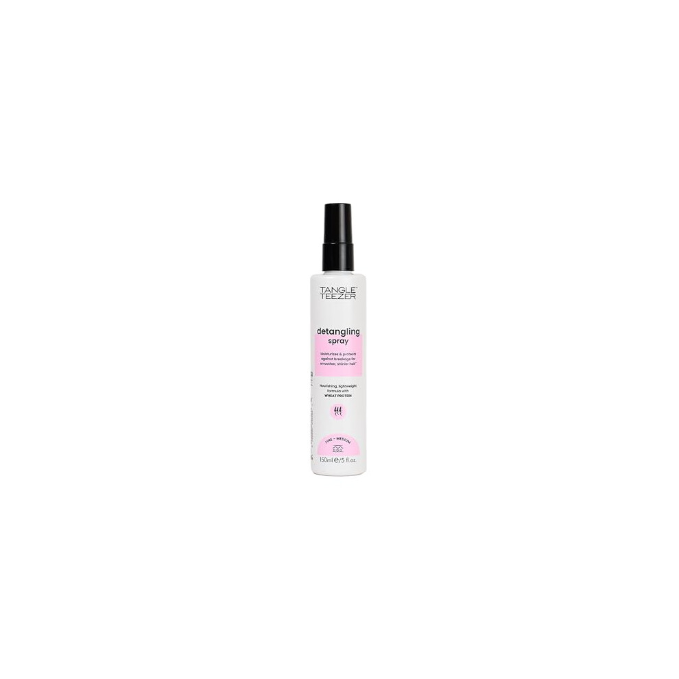 Tangle Teezer | Detangling Spray for Fine & Medium Hair | Moisturises, Nourises, Strengthens | Made with Wheat Protein