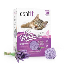 Catit Go Natural Lavender Cat Litter - 5.6kg - 99.9% Dust-Free