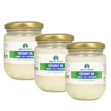 House of Monara Organic Extra Virgin Coconut Oil Pure, Raw and Cold Pressed 200 ml