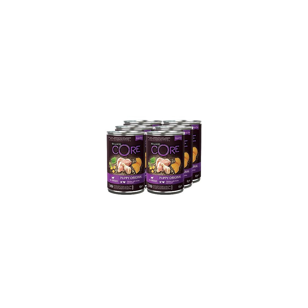 Wellness Core Puppy Original - Chicken & Turkey, 6 X 400G