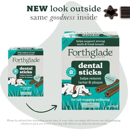 Forthglade Forthglade Dental Sticks (20 Sticks) - Grain Free, Plant-Based 1