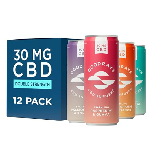 Goodrays 30mg Drink Mixed Pack - 12 x 250ml, Natural Flavours