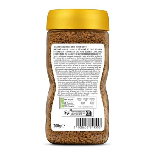 by Amazon Decaf Instant Gold Coffee, 200g - Rainforest Alliance Certified 1
