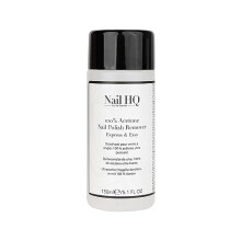 Nail HQ 100% Acetone Nail Polish Remover - 150ml - Express & Easy