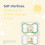 MAM MAM Air Night Soothers - 16+ Months, 2 Pack, Glow in Dark 5