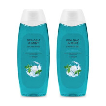 by Amazon Sea Salt & Mint Shower Gel, 2 x 500ml