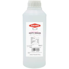 Aksoy Distilled White Spirit Vinegar, 1.5L, Cleaning & Cooking