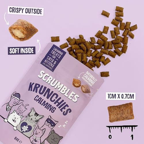 Scrumbles Scrumbles Calming Krunchies Cat Treats 2