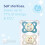 MAM MAM Original Night Soothers, 0-6 Months, 2 Pack, Glow 6