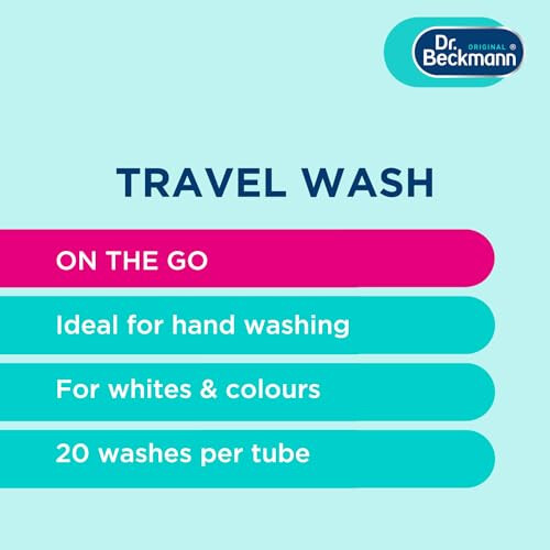 Dr Beckmann Dr Beckmann Travel Wash 2