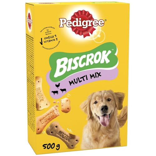 Pedigree Pedigree Biscrok Multi Mix - Dog Treats - Bone-Shaped Biscuits - 500 g