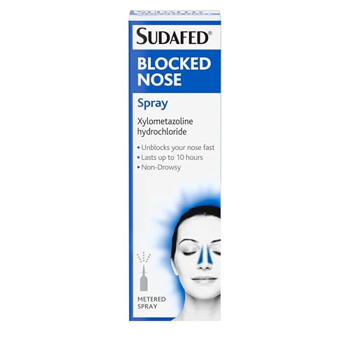 Sudafed Sudafed Blocked Nose Spray, 15ml, Congestion Relief
