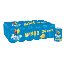 Rubicon Sparkling Mango Drink 24 x 330ml