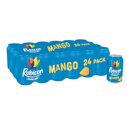 Rubicon Rubicon Sparkling Mango Drink 24 x 330ml