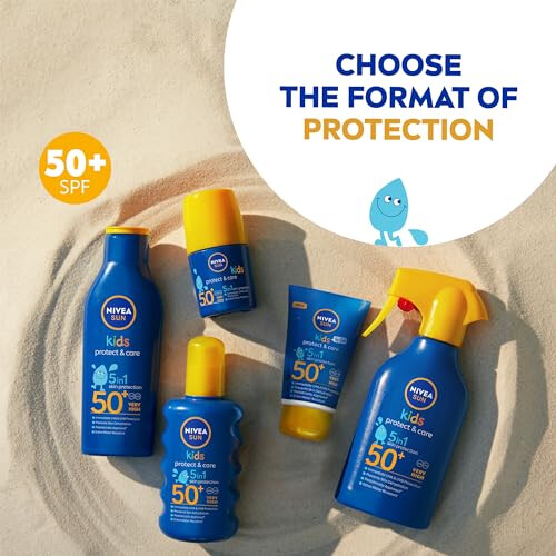 NIVEA NIVEA Sun Kids SPF 50+ Roll On, 50ml 2