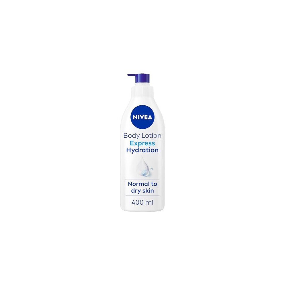 NIVEA Express Hydration Body Lotion, 400ml, 72H Hydration