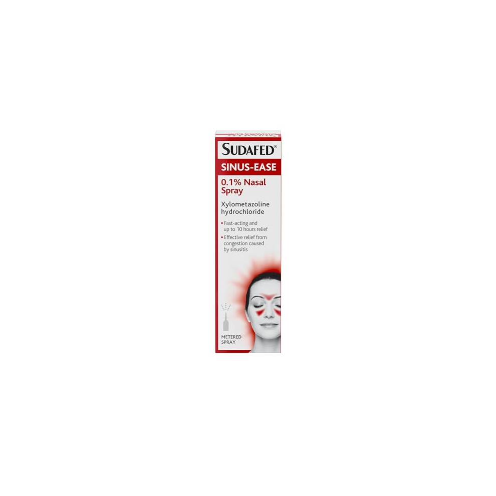 Sudafed Sinus Ease Nasal Spray 15ml - Clears Nasal Passages