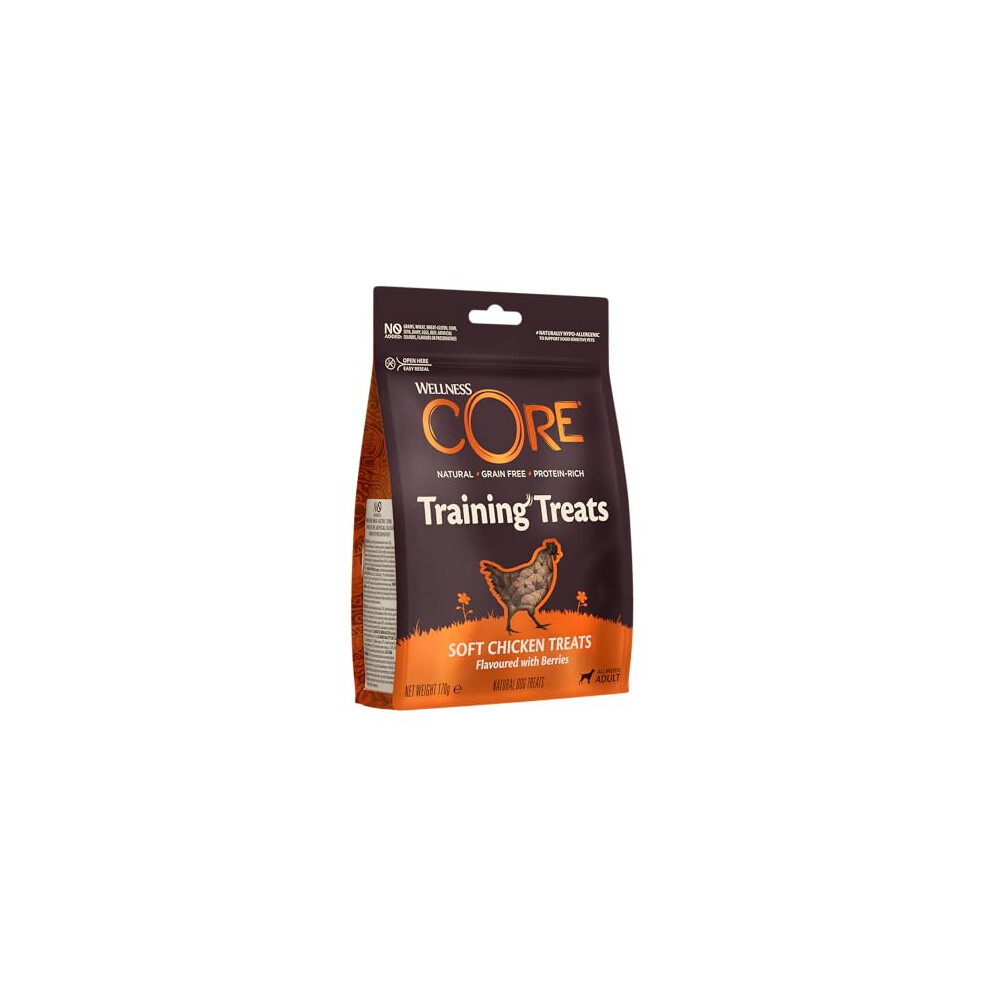 Wellness CORE Training Treats, Chicken & Berries, 170g