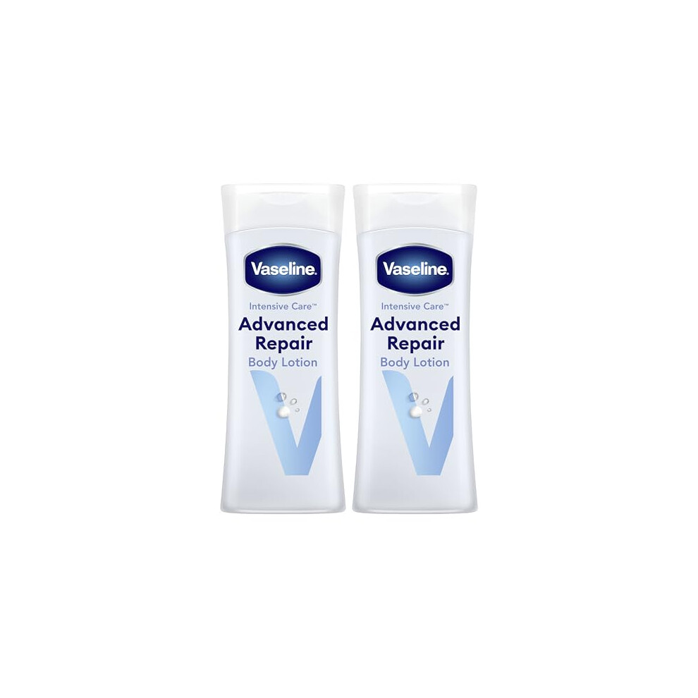 Vaseline Intensive Care Advanced Repair Body Lotion fragrance-free to heal very dry skin 2x 400 ml