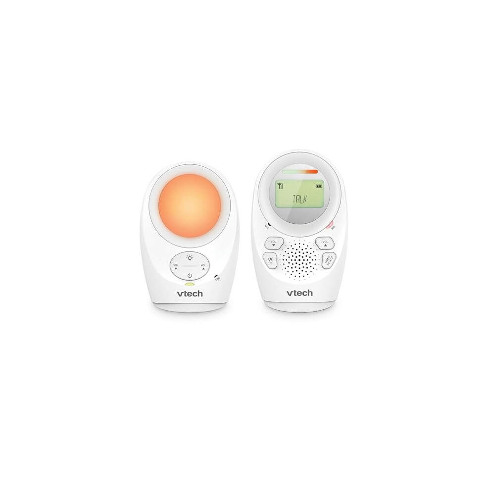 VTech DM1211 Audio Baby Monitor - 2-Way Talk, Temperature Sensor