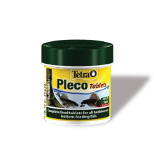 Tetra Pleco Fish Food, Complete Fish Food for All Herbivorous Bottom-Feeding Fish, 120 Tablets