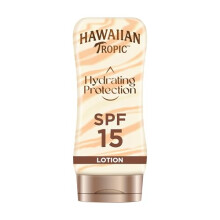 Hawaiian Tropic Hydrating Sunscreen Lotion, SPF 15, 180 ml