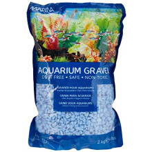 Marina Decorative Aquarium Surf Gravel, 2 Kg, Blue
