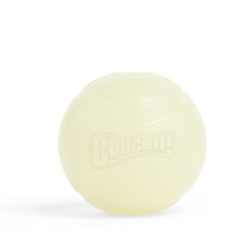 Chuckit! Ball Glow In the Dark Dog Toy, Durable Rubber Dog Balls, Launcher Thrower Compatible Interactive Toys for Dogs for Boredom, Medium, 1 Pack