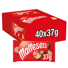 Maltesers Standard Bag, 37 g - Pack of 40 Chocolate