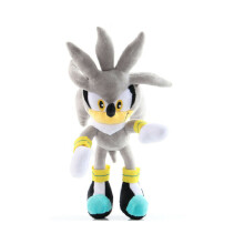 (Grigio) Sonic The Hedgehog Knuckles Silver Tails Peluche Orsacchiotto