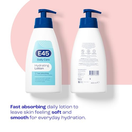 E45 E45 Daily Lotion 400ml, All Skin Types, Non-Greasy 1