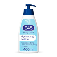 E45 Daily Lotion 400ml, All Skin Types, Non-Greasy