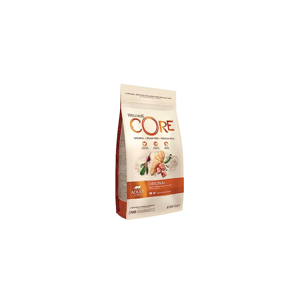 Wellness CORE Adult Original, Chicken & Turkey, 1.75kg, Grain-Free