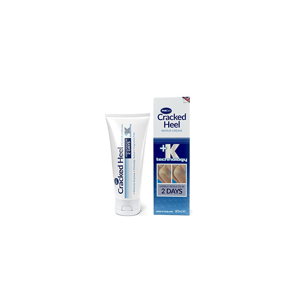 Silkia Cream Pedicare Cracked Heel Repair | 48Hr Active Skin Repair | Clinically Tested | 80 Ml