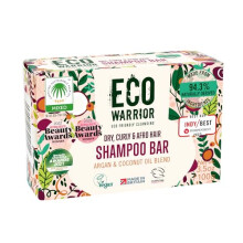 Eco Warrior Dry Hair Shampoo Bar, 100g - Argan & Coconut Oil