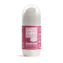 Salt of the Earth Natural Refillable Roll On Deodorant - Fresh Strawberry 75ml