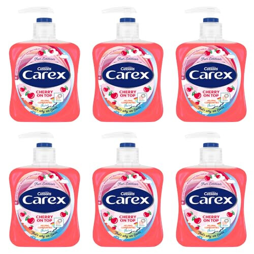 Carex Carex Cherry On Top Anitbacterial Handwash 6x250ml