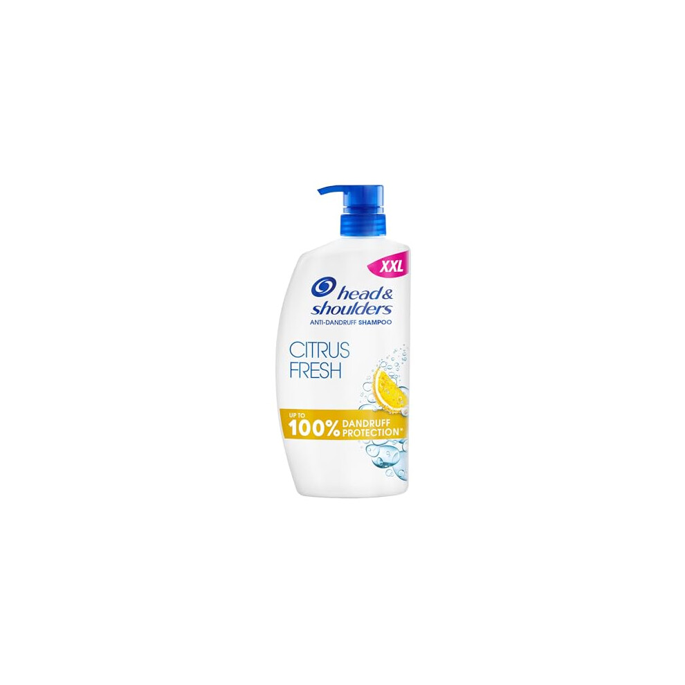 Head & Shoulders Citrus Fresh Shampoo 1000ml, Anti Dandruff