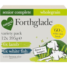 Forthglade Wet Dog Food Variety Pack (12 x 395g) - Senior, Sensitive Stomach