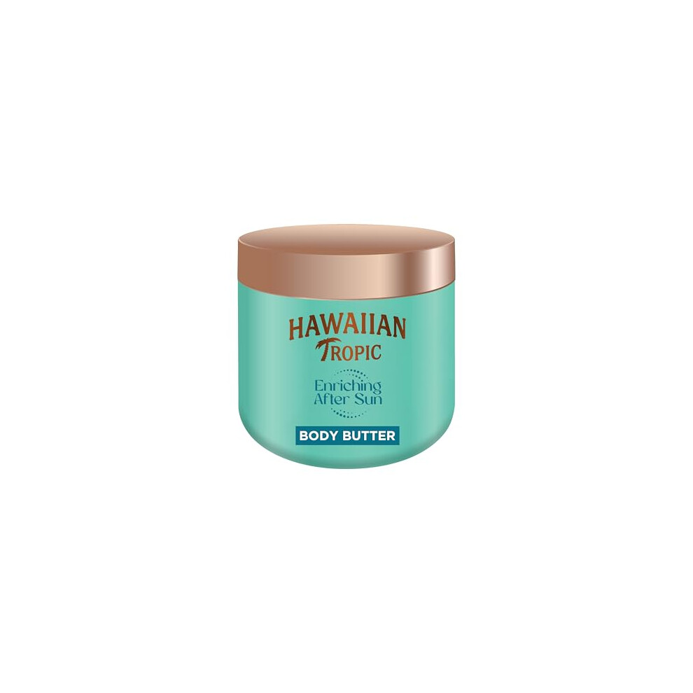 Hawaiian Tropic Enriching After Sun Body Butter - 250 Ml, 12-Hour Moisturisation, With Shea Butter, Coconut Scent, Vegan