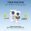 NIVEA NIVEA MEN Sensitive Face Moisturiser SPF15 (75ml), 0% Alcohol 8