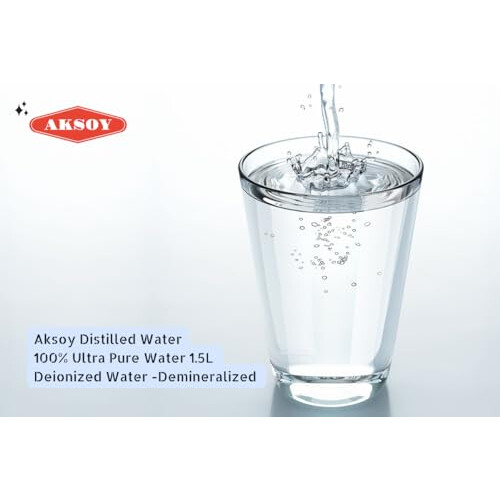 Aksoy Distilled Water, 1.5L, Ultra Pure 2