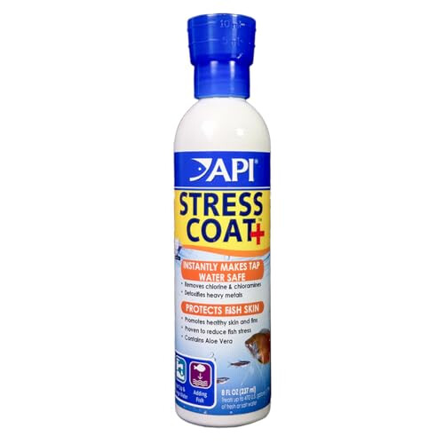 API STRESS COAT Aquarium Water Conditioner 237 ml Bottle