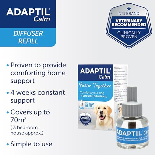 Adaptil Calm Home Diffuser Refill 30 Day, For Dogs 2