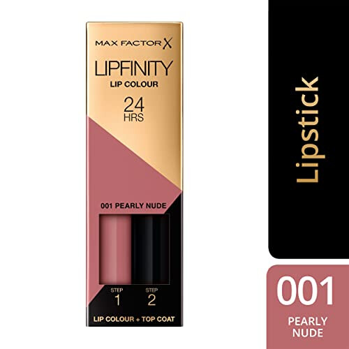Max Factor Max Factor Lipfinity Long-Lasting Two Step Lipstick - 001 Pearly Nude, 4.2g 2